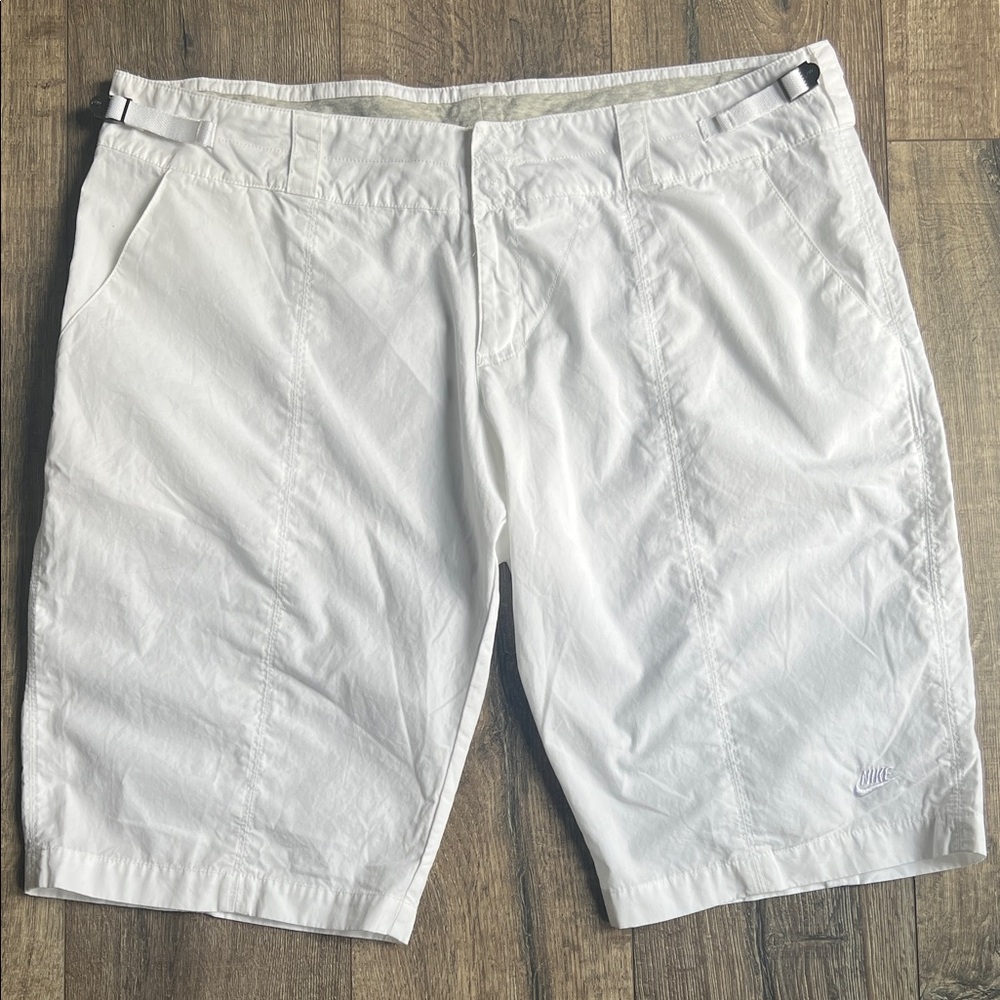 White Nike Shorts